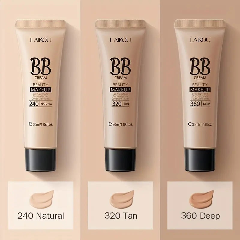 LAIKOU Waterproof BB Cream - Full Coverage Foundation 30ml