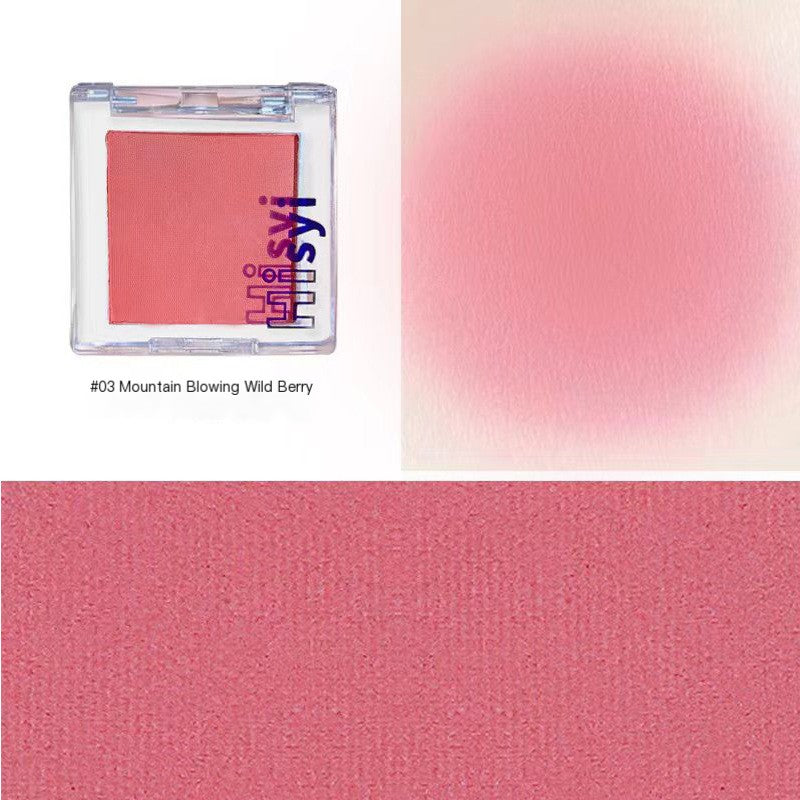 Monochromatic Blush Powder for Natural Makeup Radiance