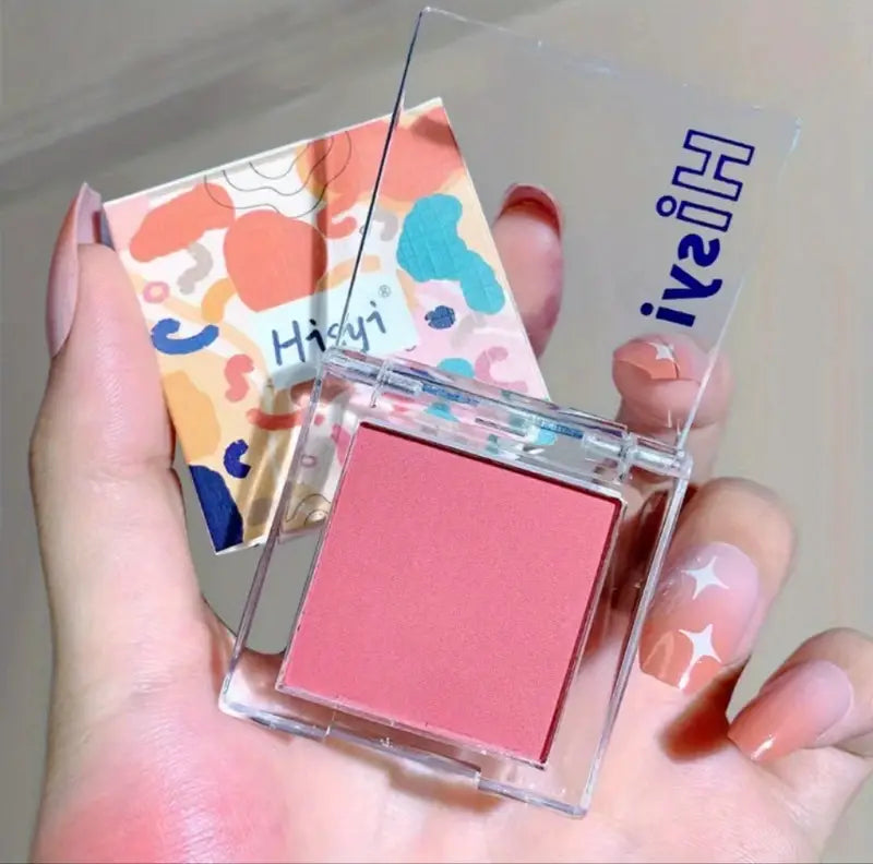 Monochromatic Blush Powder for Natural Makeup Radiance