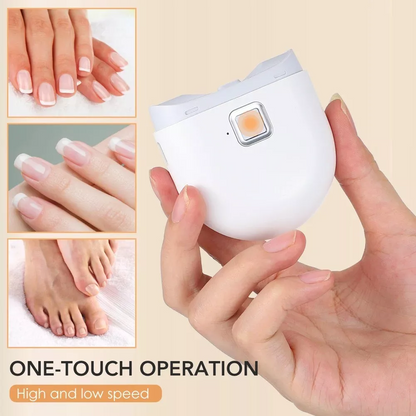 Safety Electric Nail Clipper Automatic Thick Nails Trimmer Professional Tool US
